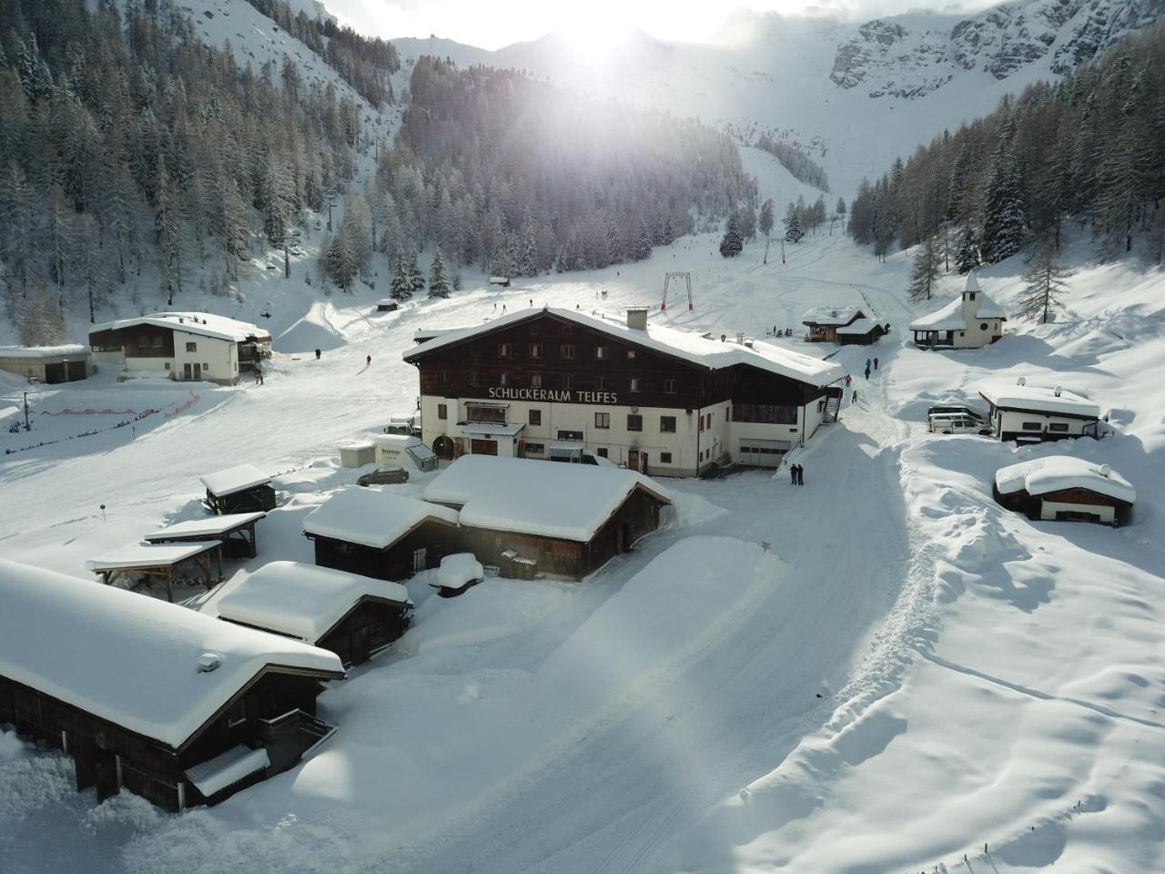 Berghotel Schlickeralm 1.616 M Fulpmes Kültér fotó