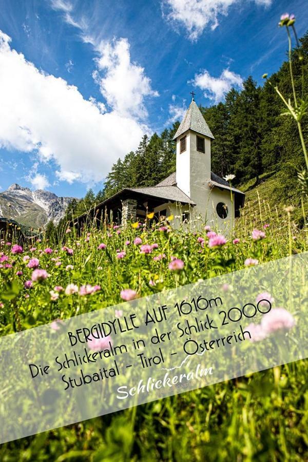 Berghotel Schlickeralm 1.616 M Fulpmes Kültér fotó